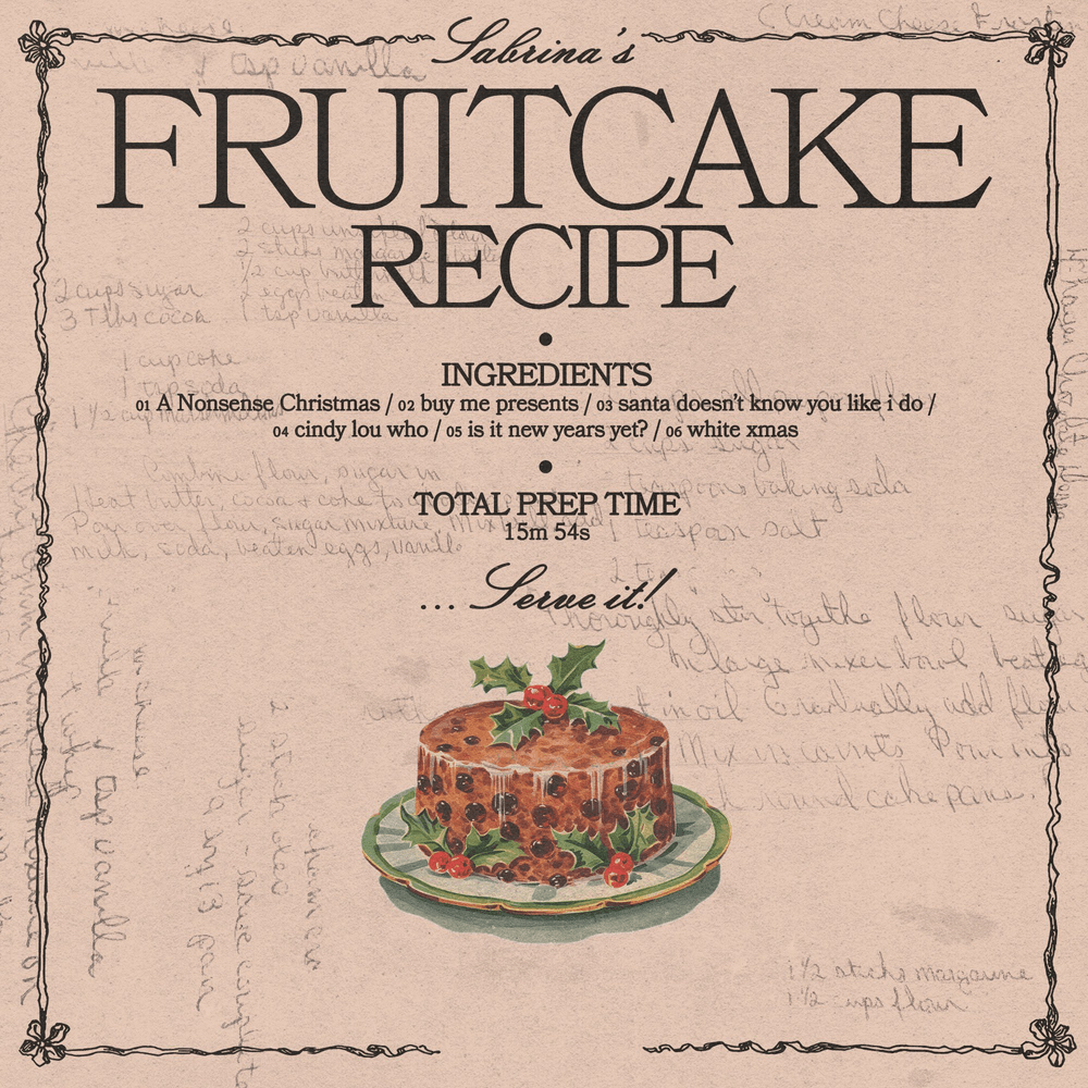 CD Sabrina Carpenter - Fruitcake Recipe