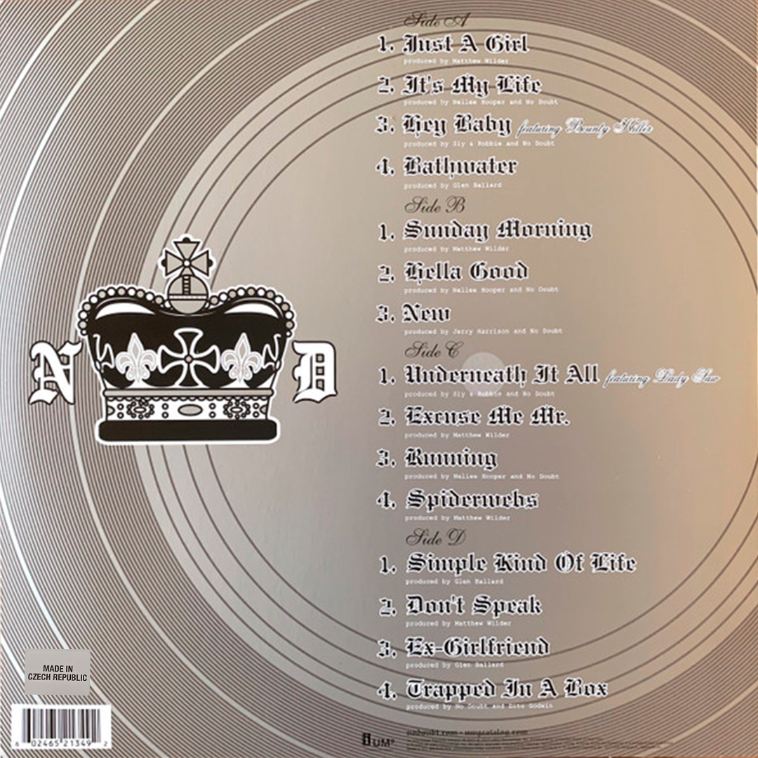 LPX2 No Doubt – The Singles 1992-2003