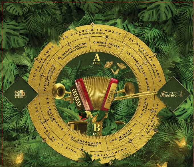 LP Los 14 Cañonazos del disco del año