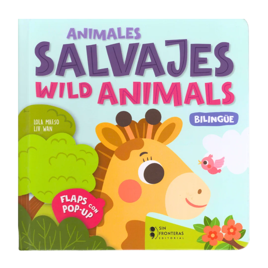 Libro Animales Salvajes: Flaps con Pop-up