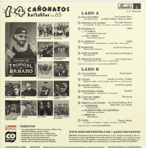 LP 14 Cañonazos Bailables Vol 65