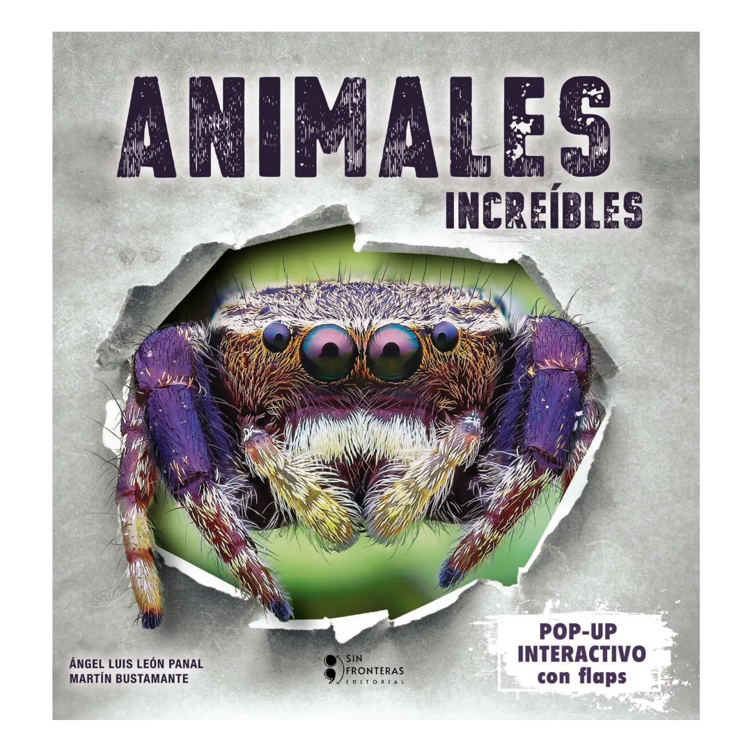 Libro Animales increíbles: Pop up interactivo + Flaps