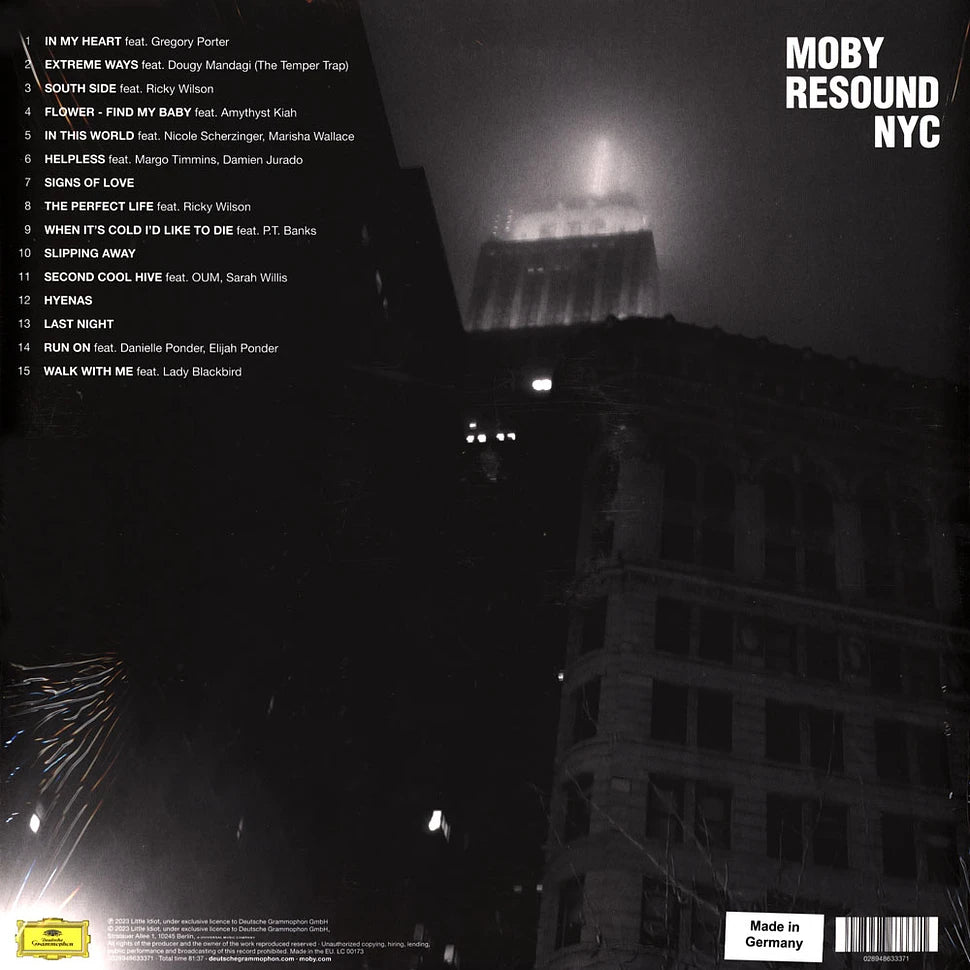 LPX2 Moby – Resound NYC