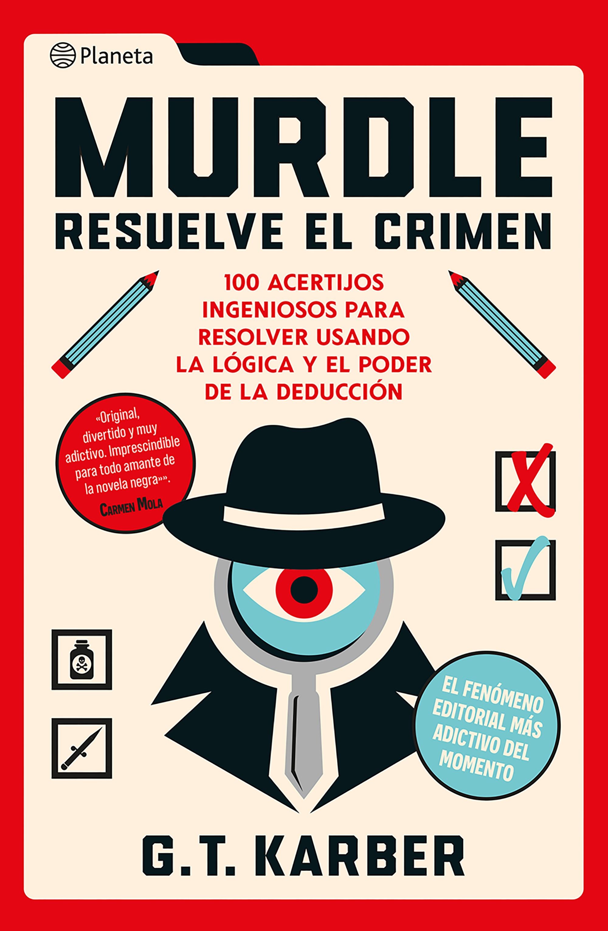 Libro G. T. Karber - Murdle: Resuelve el crimen