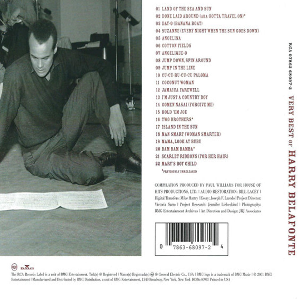 CD Harry Belafonte – Very Best Of