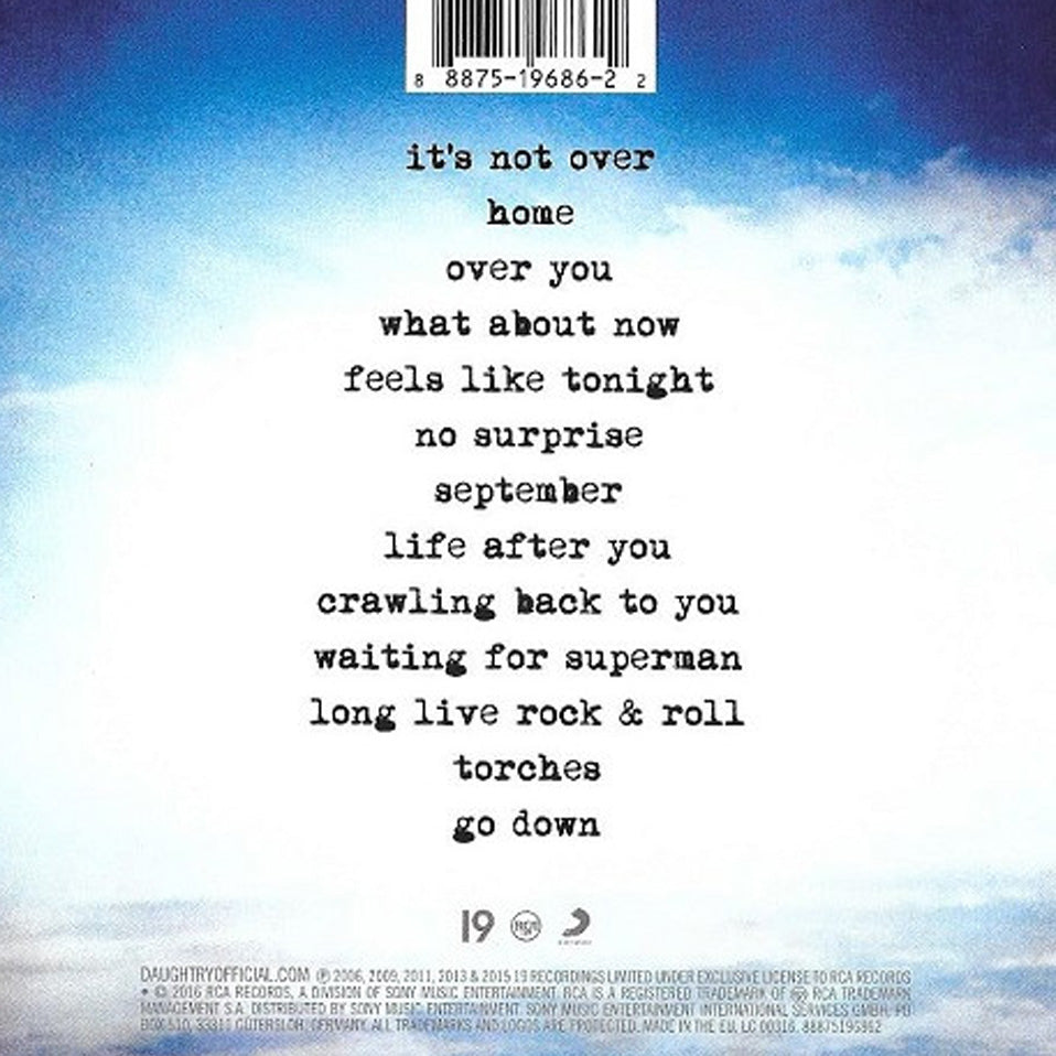 CD Daughtry – It's Not Over...The Hits So Far