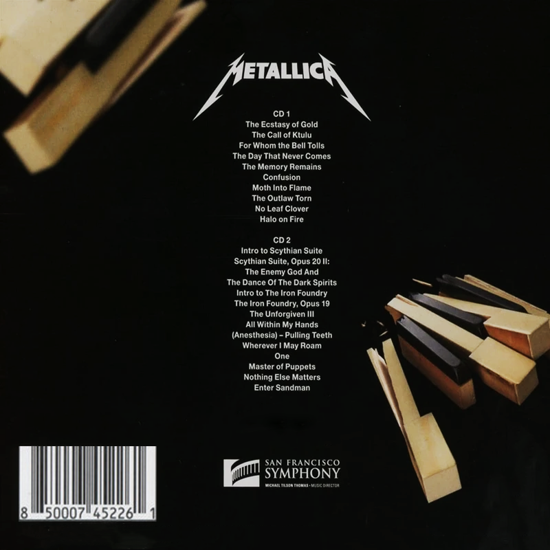 CD Metallica And San Francisco Symphony – S&M2