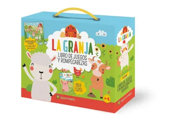 Libro De Juego Y Rompecabezas La Granja