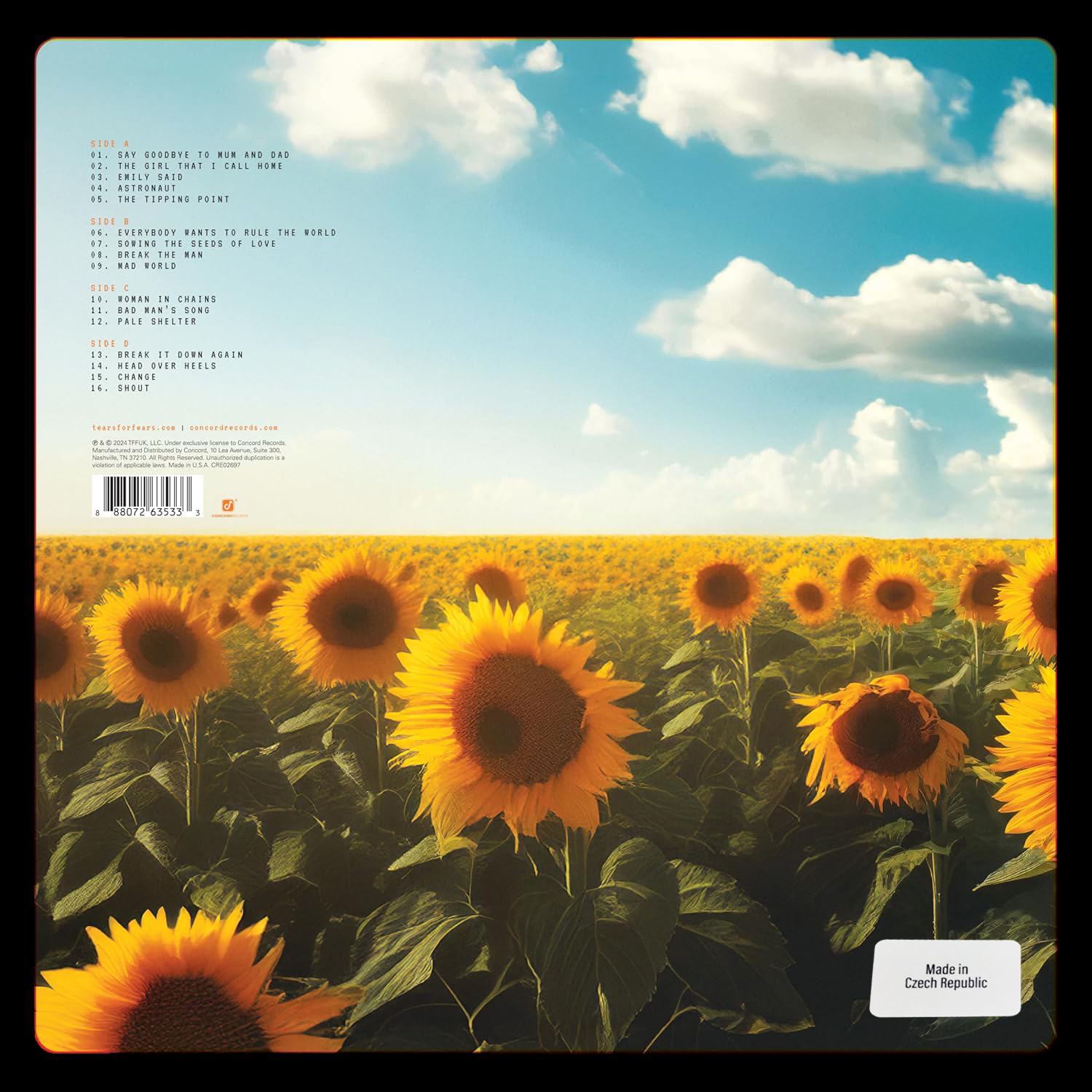 LPX2 Tears For Fears – Songs For A Nervous Planet