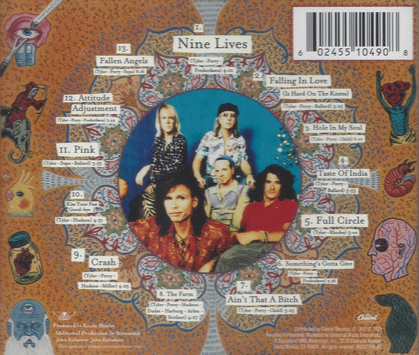 CD Aerosmith – Nine Lives