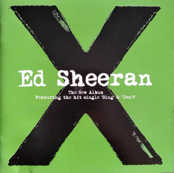 CD Ed Sheeran ‎– X