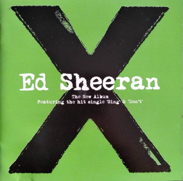 CD Ed Sheeran – X