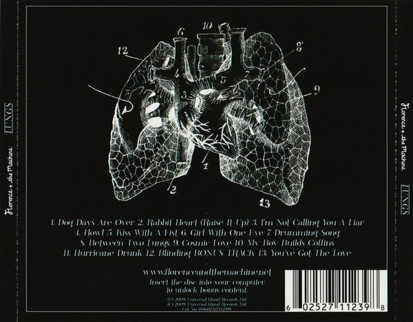 CD Florence + The Machine – Lungs