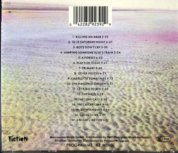 CD The Cure - Staring At The Sea · The Singles