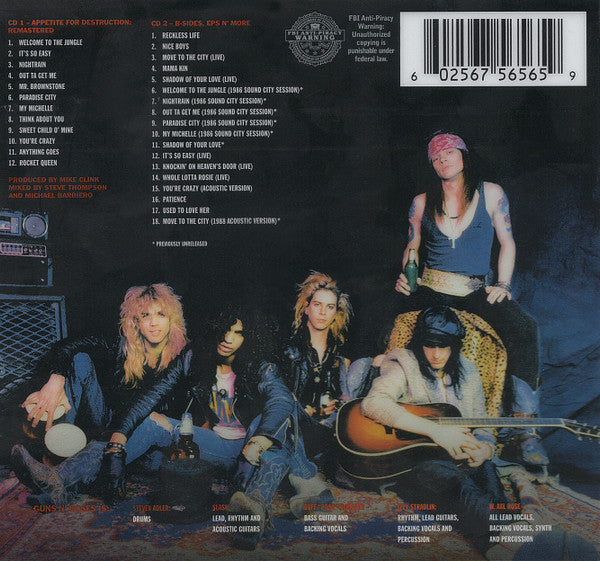 CDX2 Guns N' Roses - Appetite for Destruction