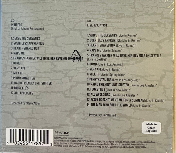 CDX2 Nirvana – In Utero