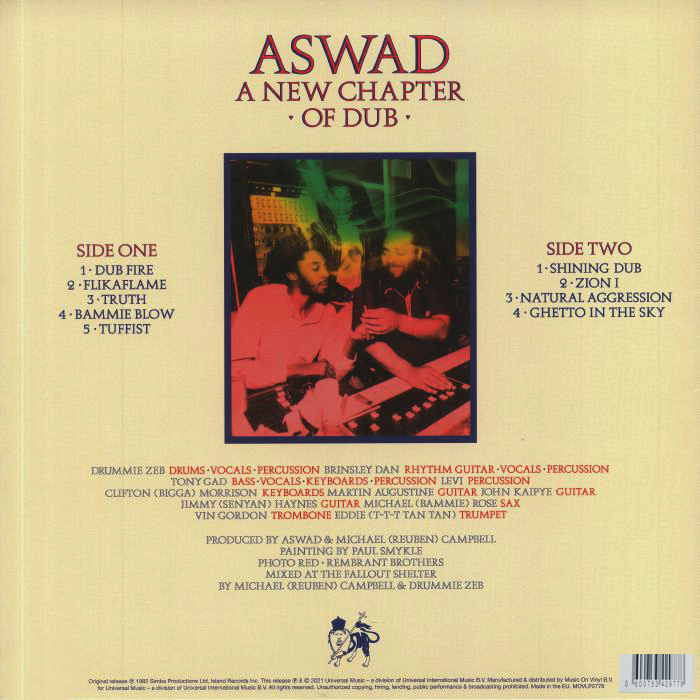 LP Aswad – A New Chapter Of Dub