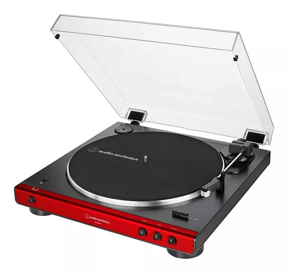 TM Audio-technica - AT-LP60XBT-RD Bluetooth Rojo