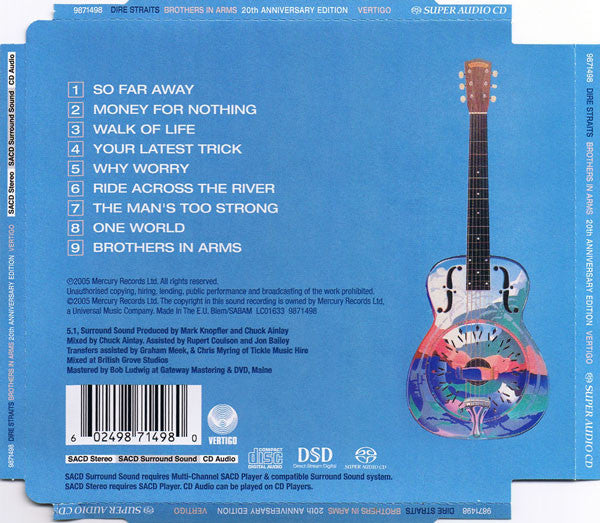 CD Dire Straits – Brothers In Arms