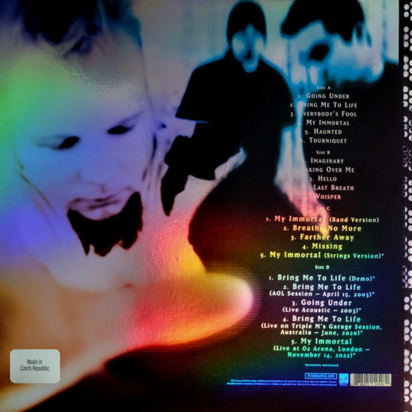 LPX2 Evanescence - Fallen 20th Aninversary Deluxe Edition