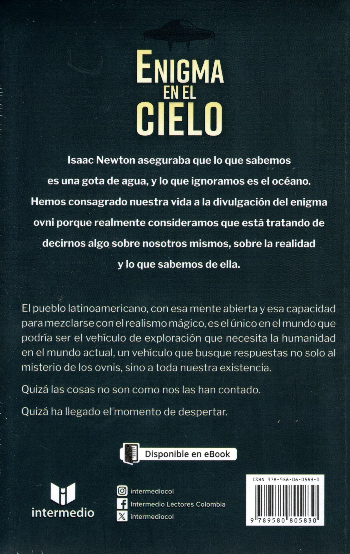 Libro Yohanan Díaz, Lourdes Gómez - Enigma en el cielo