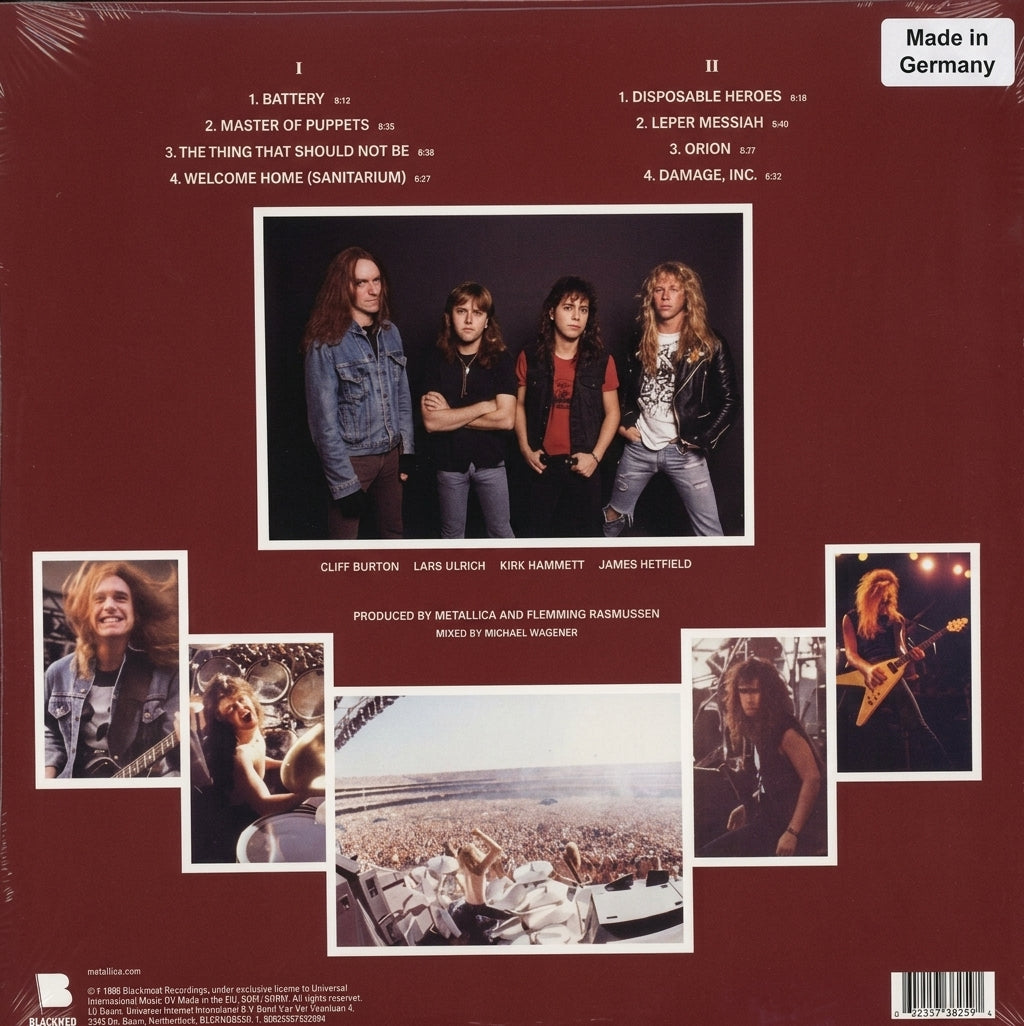 LP Metallica – Master Of Puppets