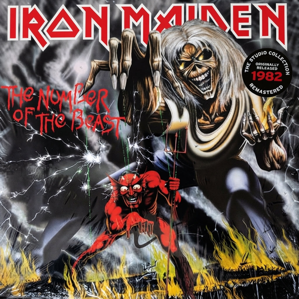 LP Iron Maiden – The Number Of The Beast