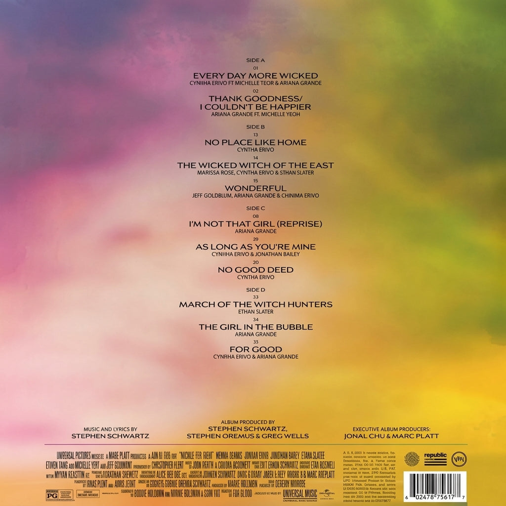 LPX2 Stephen Schwartz – Wicked: For Good (The Soundtrack)