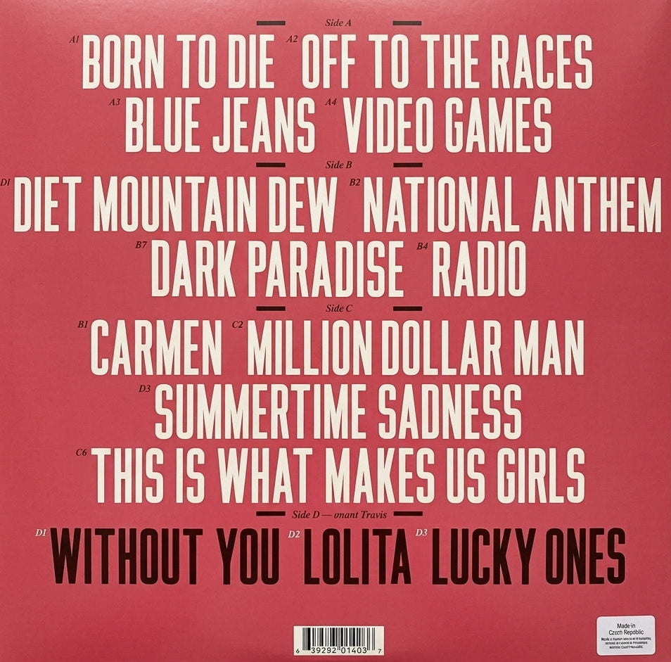 LP X2 Lana Del Rey – Born To Die
