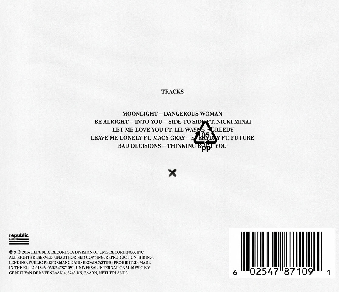 CD Ariana Grande - Dangerous Woman