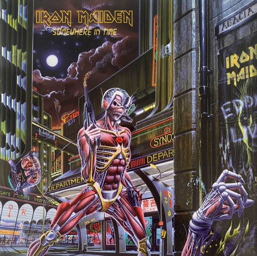 LP Iron Maiden – Somewhere In Time