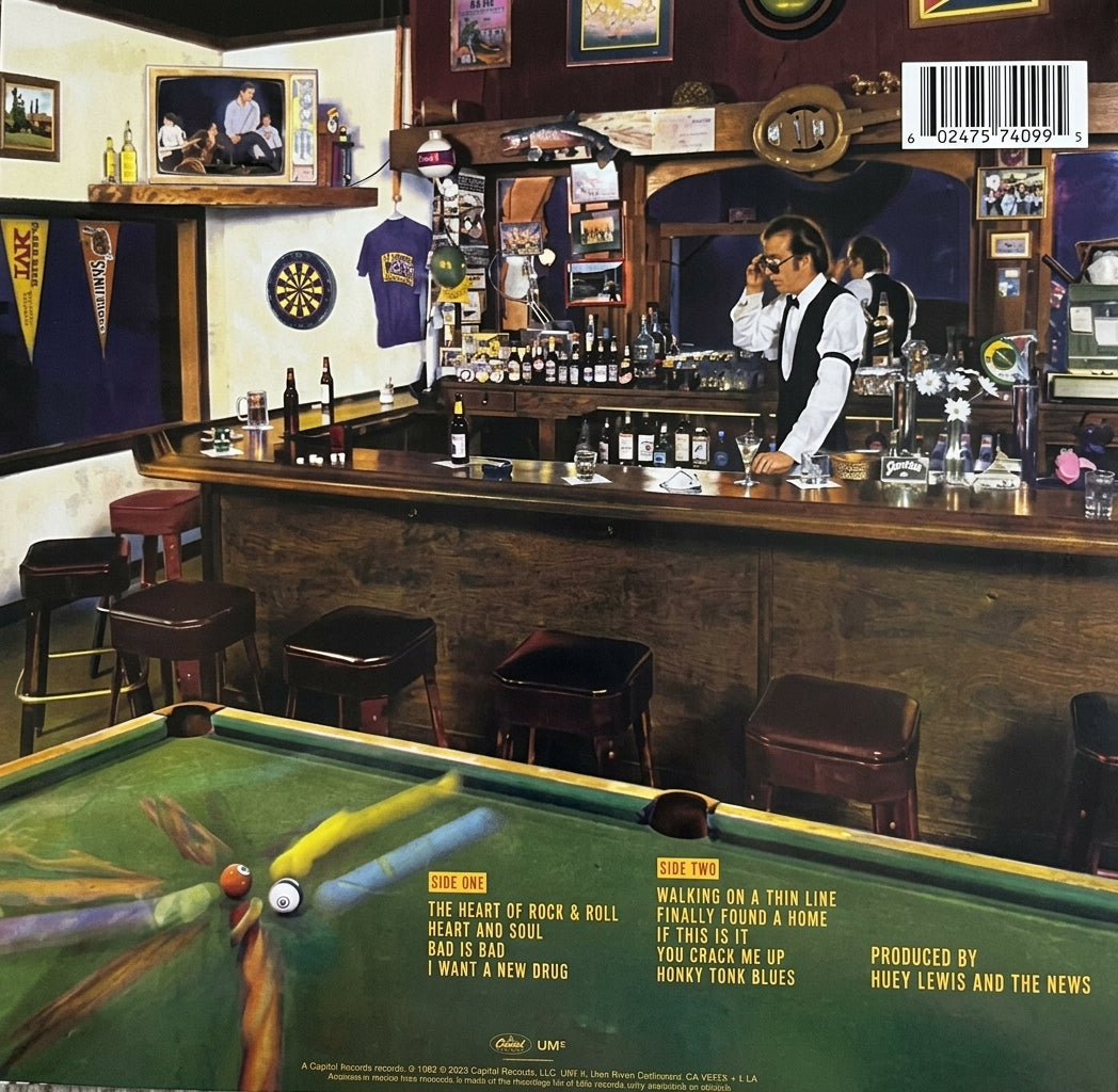 LP Huey Lewis & The News - Sports