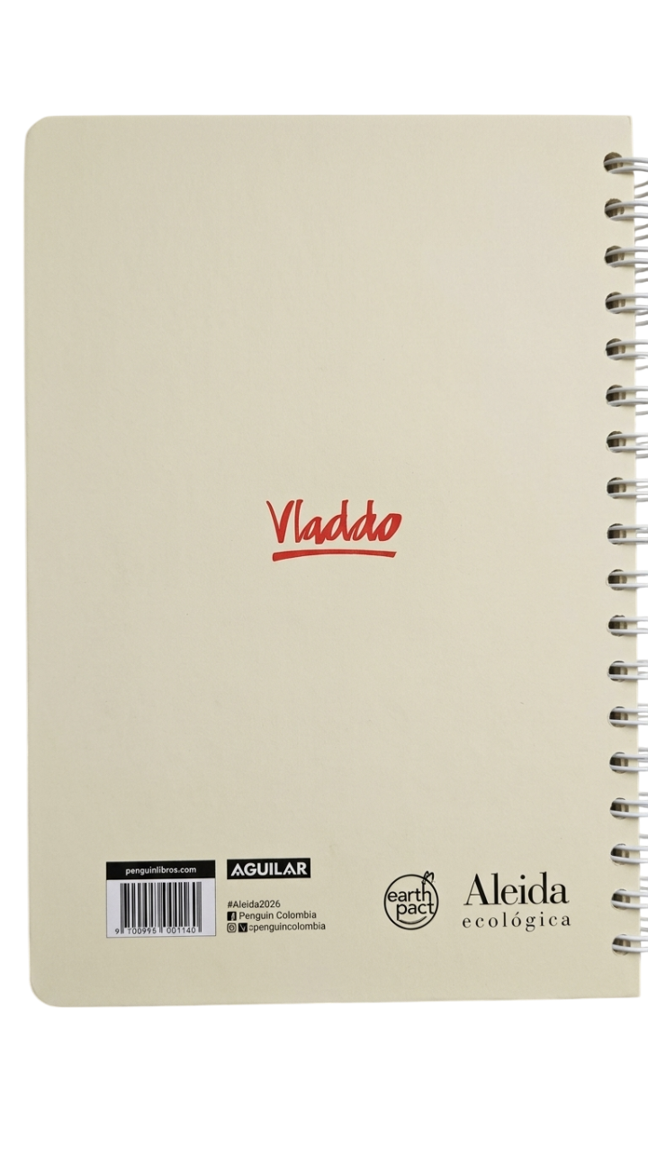 Libro Vladdo - Agenda Aleida 2026