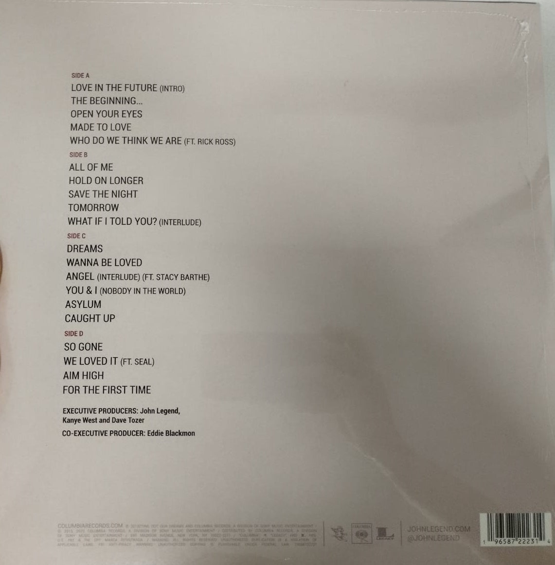 LPX2 John Legend - Love In The Future