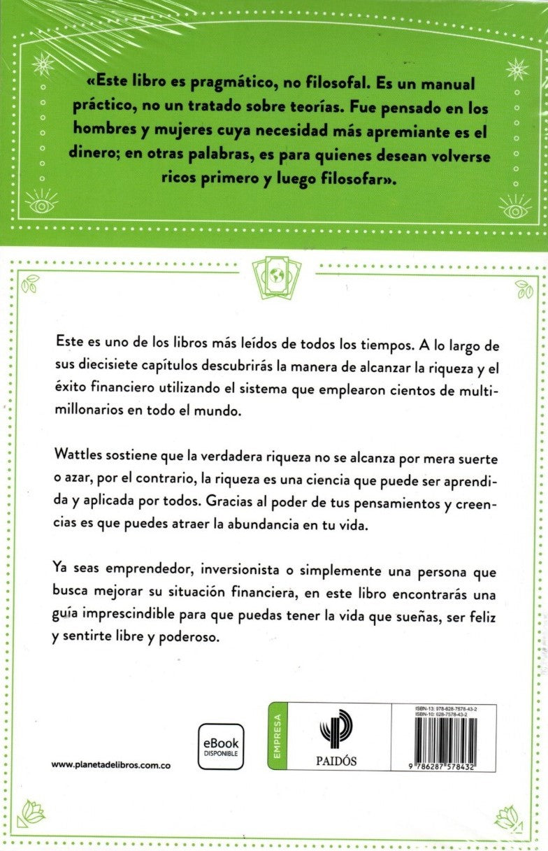 Libro Wallace D. Wattles - La ciencia de hacerse rico
