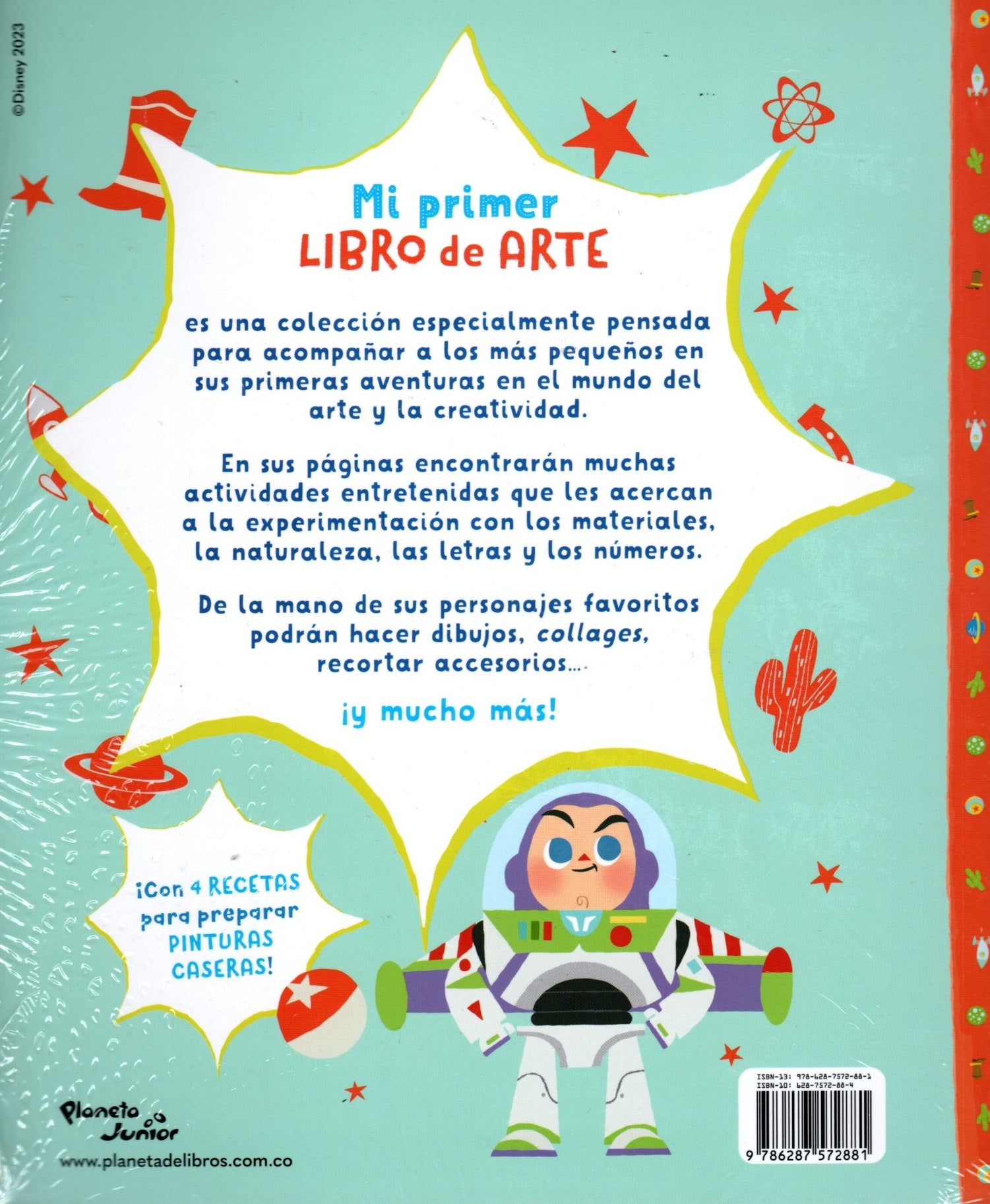 Libro Disney - Toy Story: Mi primer libro de arte