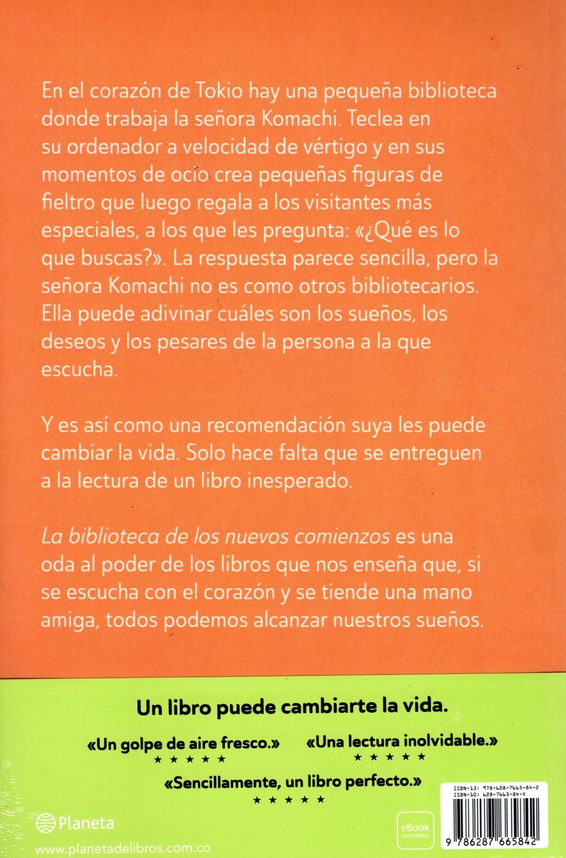 Libro Michiko Aoyama - La biblioteca de los nuevos comienzos