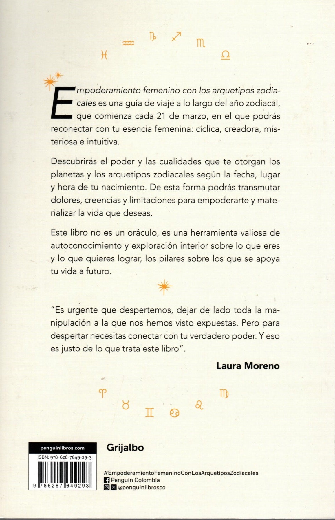 Libro Sandra P. Oviedo Rojas- Empoderamiento femenino con los arquetipos zodiacales