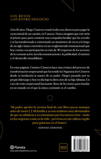 Libro Gustavo Cisneros - Los retos son nuestro negocio