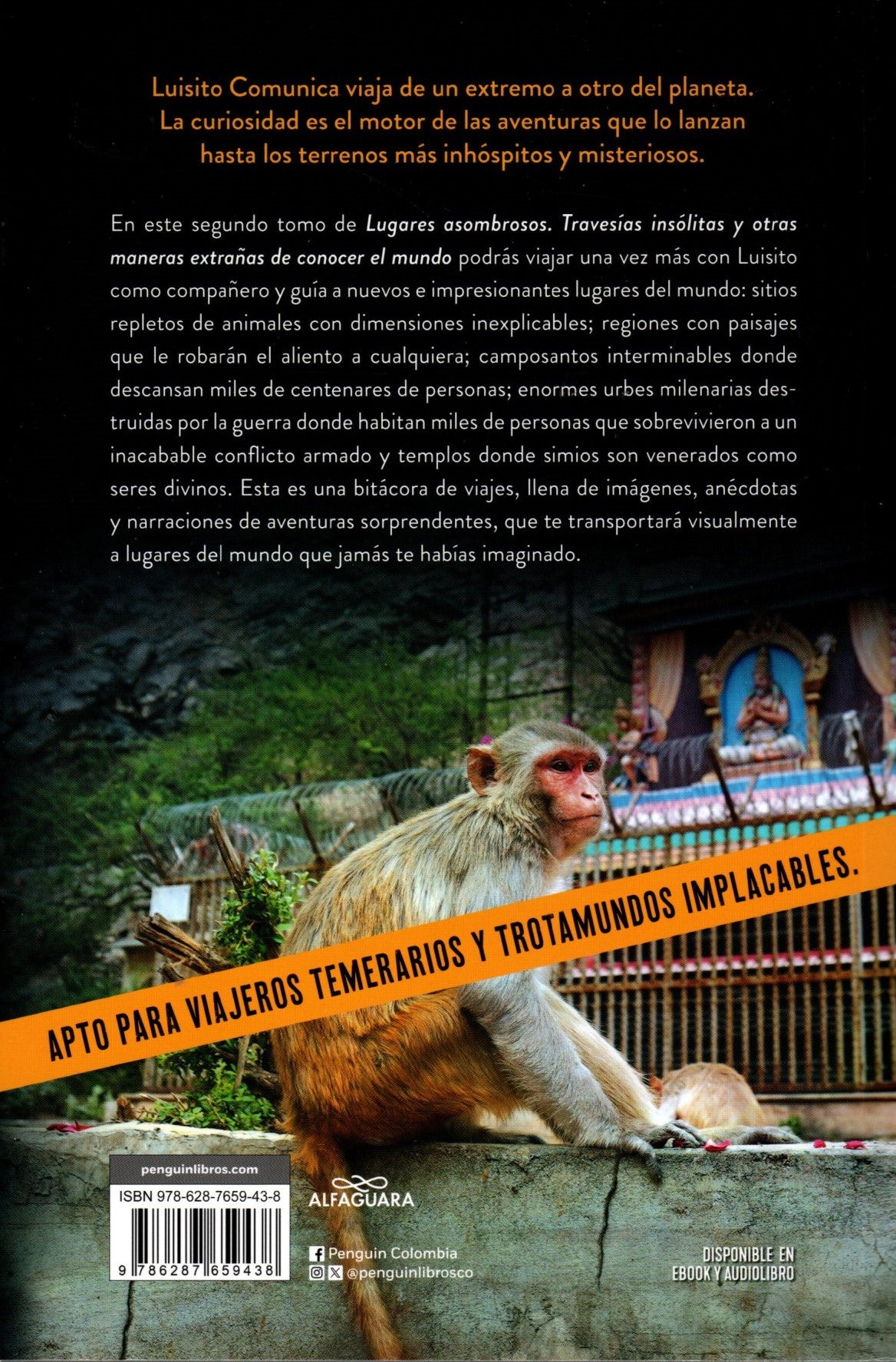 Libro Luisito Comunica - Lugares asombrosos 2