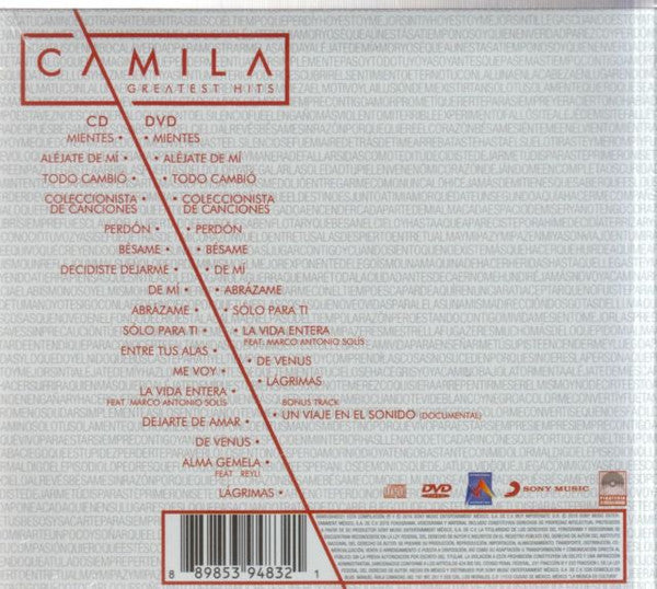 CD Camila – Greatest Hits