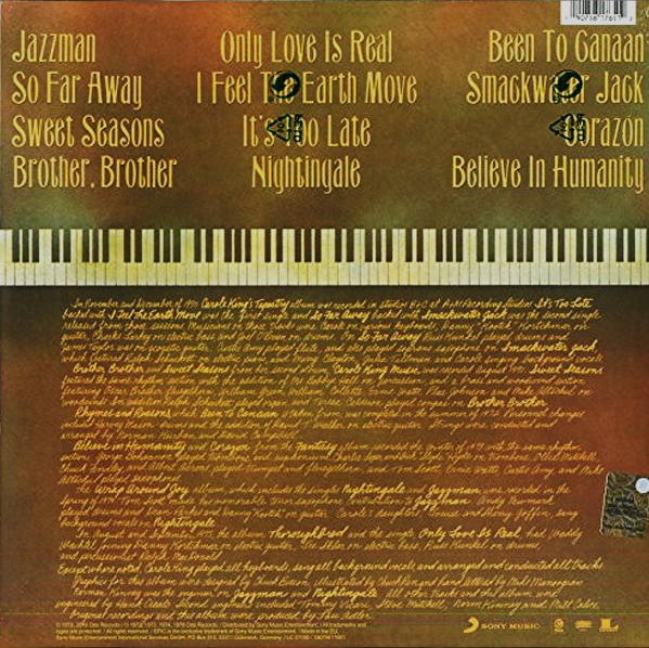 LP Carole King – Her Greatest Hits (Songs Of Long Ago)