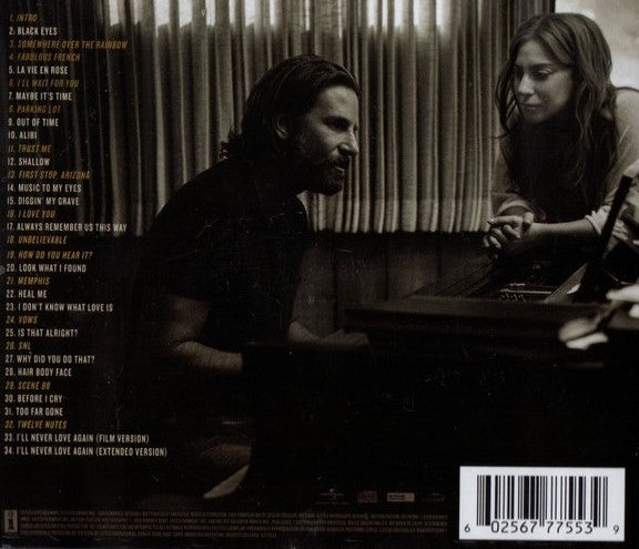 CD Lady Gaga & Bradley Cooper - A Star Is Born. Soundtrack