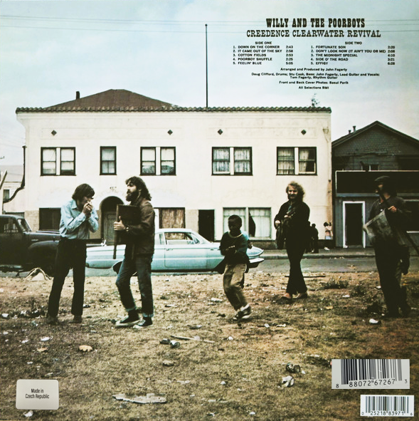 LP Creedence Clearwater Revival – Willy And The Poor Boys