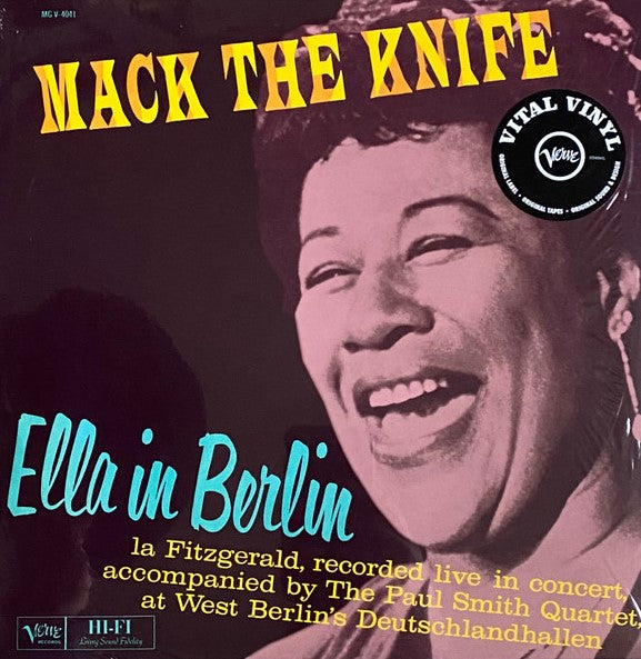 LP Ella Fitzgerald – Mack The Knife (The Complete Ella In Berlin)