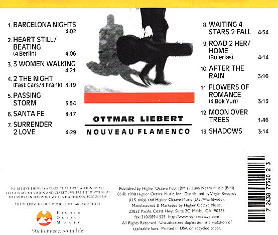 CD Ottmar Liebert – Nouveau Flamenco