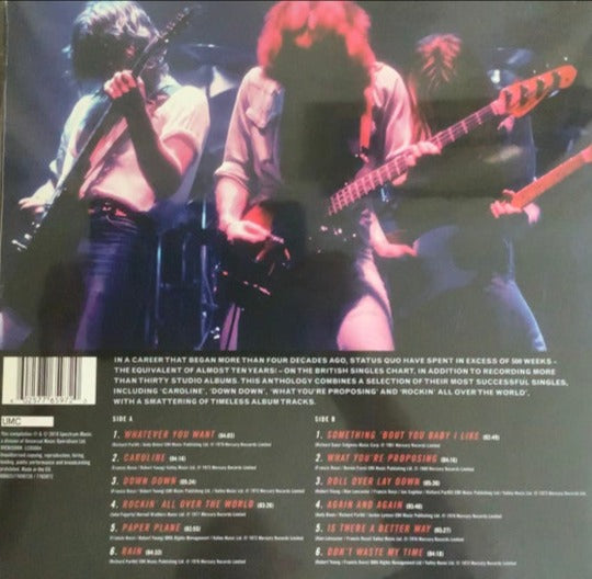 LP Status Quo - Rockin' All Over The World - The Collection