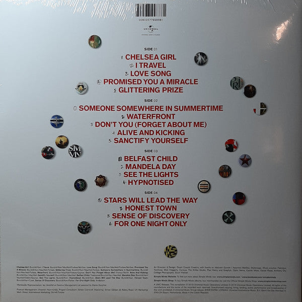LP X2 Simple Minds – 40: The Best Of 1979 - 2019