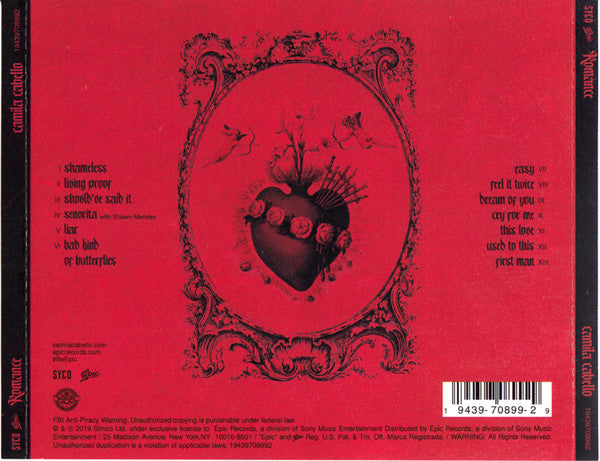 CD Camila Cabello – Romance