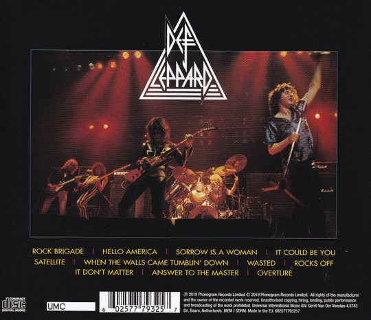 CD Def Leppard – On Through The Night